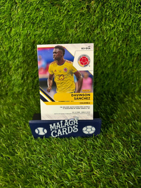 Patch Dávinson Sánchez Colombia Panini Donruss Kit Series 2021-2022 - Imagen 4