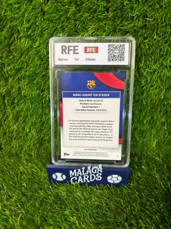 Marc-André Ter Stegen - Topps Team Set FC Barcelona 2023-2024 - Gradeada 9.5 - Imagen 2