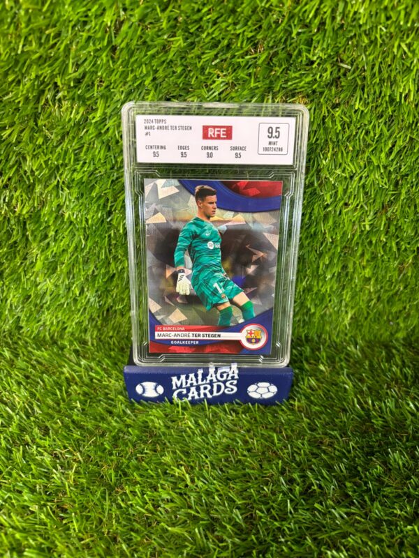 Marc-André Ter Stegen - Topps Team Set FC Barcelona 2023-2024 - Gradeada 9.5 - Imagen 3