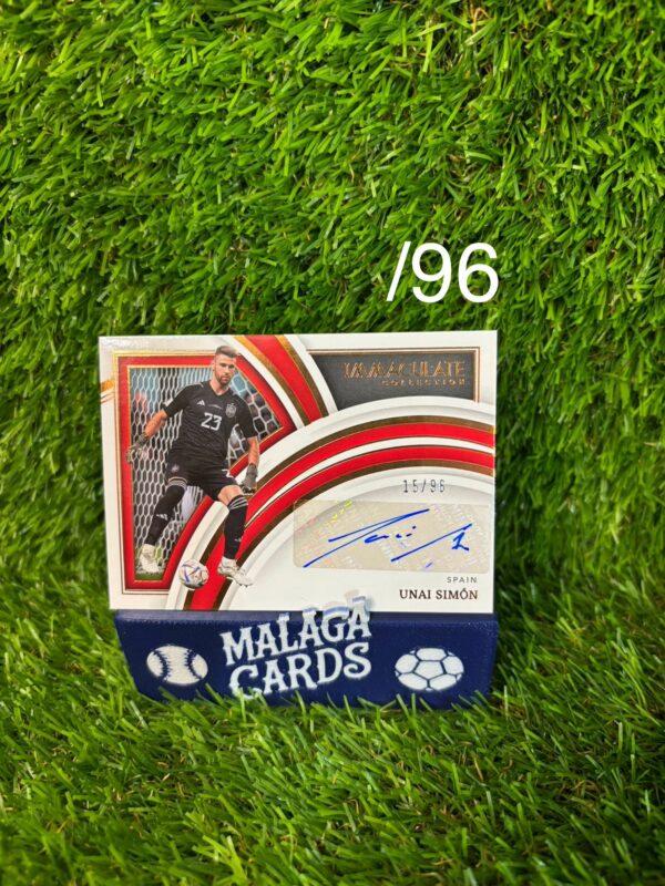 Unai Simón - Panini Immaculate 2022-2023 - Autógrafo /96