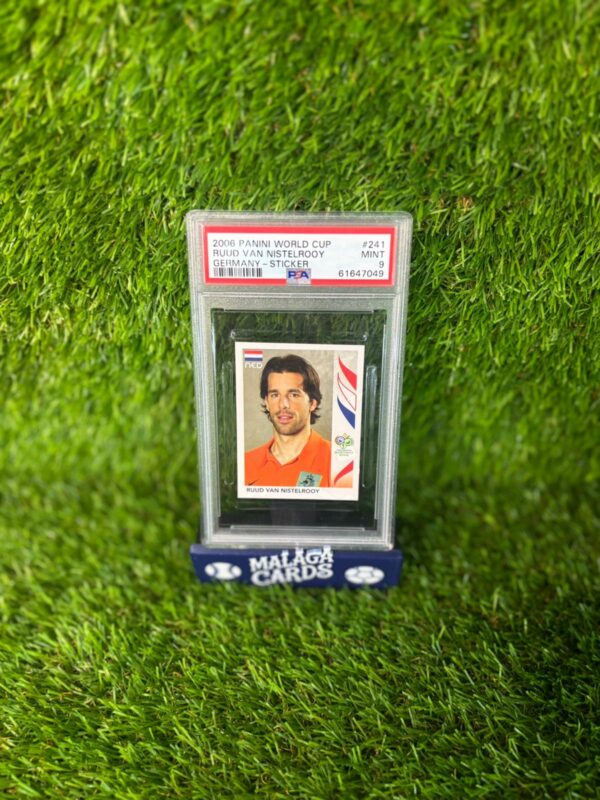 Ruud van Nistelrooy - Panini World Cup 2006 - Sticker gradeado MINT 9 - Imagen 3