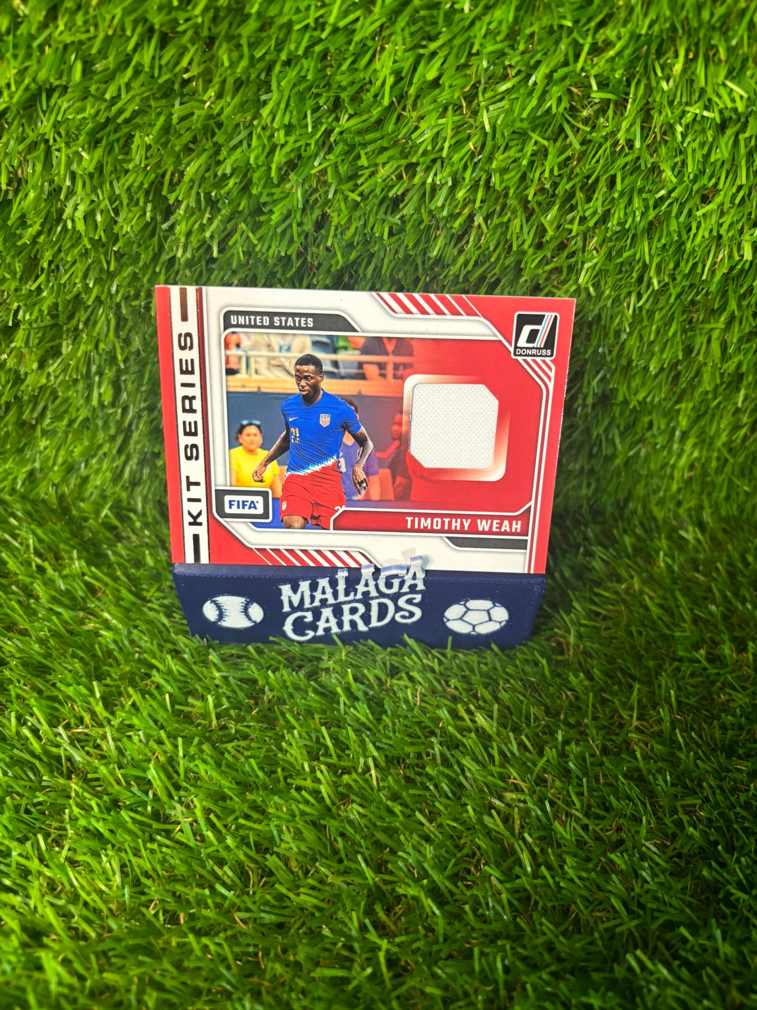 Timothy Weah - Panini Donruss 2024-2025 - Patch - Imagen 3