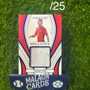 Yeremy Pino /25 - Immaculate 2023-2024 - Patch España
