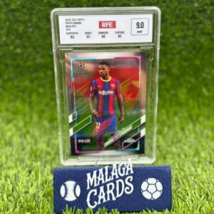 Ansu Fati - Topps Chrome Steve Aoki 2020-2021 - Champions League (RFE Grading 9.0)