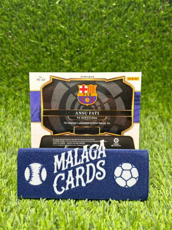 Ansu Fati - Select LaLiga 2022-23 - Patchside Signatures Autograph - Imagen 2