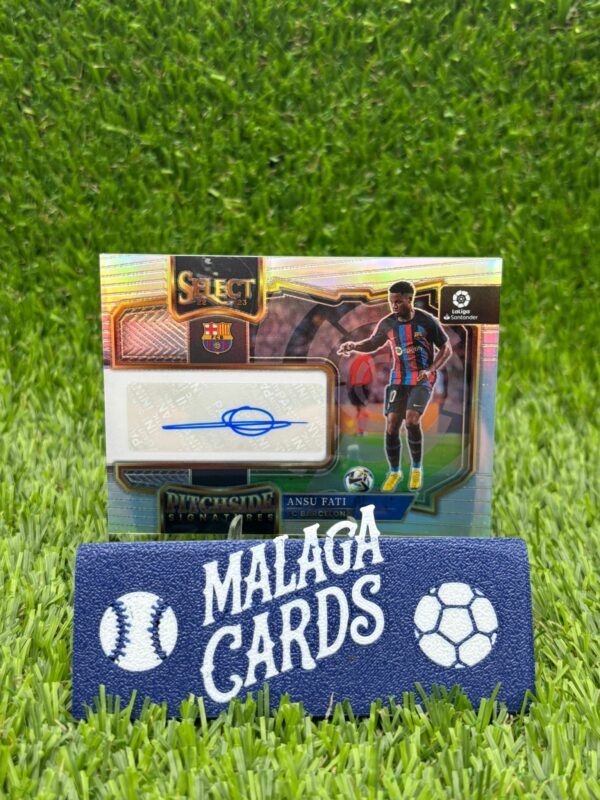 Ansu Fati - Select LaLiga 2022-23 - Patchside Signatures Autograph - Imagen 3