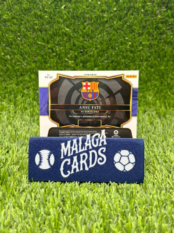 Ansu Fati - Select LaLiga 2022-23 - Patchside Signatures Autograph - Imagen 4