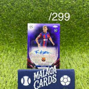 Fermín López - Topps Chrome UEFA Champions League 2023-24 - Autógrafo /299