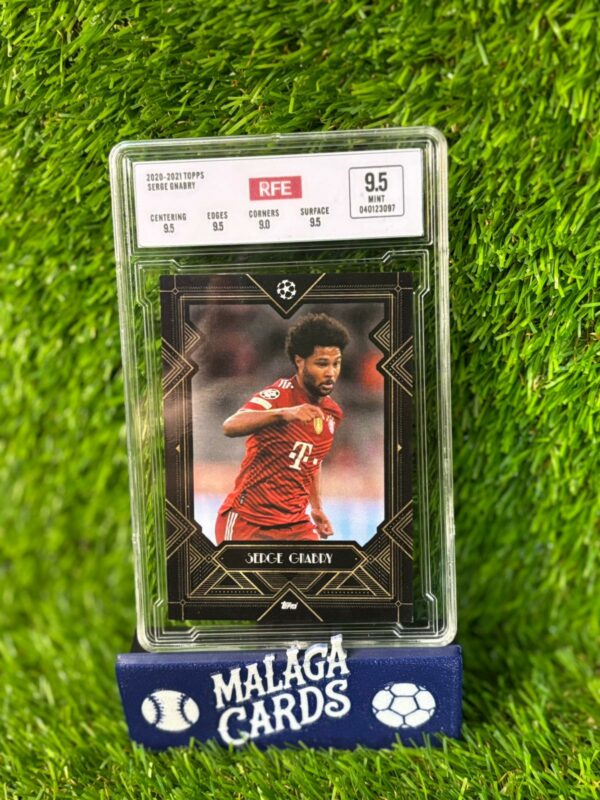 Serge Gnabry - Topps Deco UCL 2020-2021 (RFE 9.5)