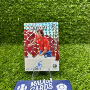 Julio Salinas - Panini Mosaic UEFA Euro 2021 - Autógrafo Scripts