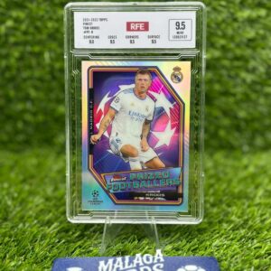 Toni Kroos - Topps Finest 2021-2022 - Prized Footballers - Cromo graded Mint 9.5