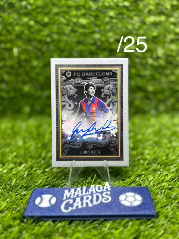 Gary Lineker - Topps Año del Dragón FC Barcelona 2023-24 - Autógrafo /25
