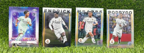 Lote de 10 cromos - Topps Chrome UCL 2025 - Variados inserts - Imagen 4