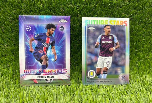 Lote de 10 cromos - Topps Chrome UCL 2025 - Variados inserts - Imagen 5