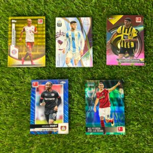 Lote de 5 cromos numerados - Varias colecciones Topps