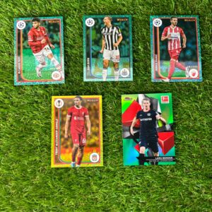 Lote de 5 cromos numerados - Varias colecciones Topps