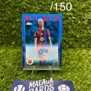 Dani Olmo - Topps Chrome UCC 2024-25 - Autógrafo /150