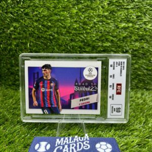 Pedri - Topps UCC 2022-23 - Cromo gradeado RFE 9