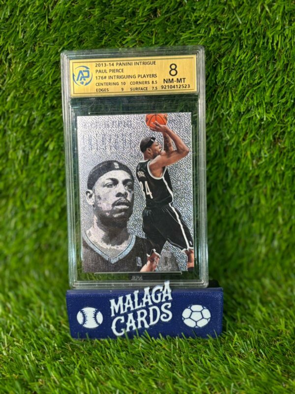 Paul Pierce - Panini Intrigue 2013-14 - Intriguing Players - RPA Grading 8.0