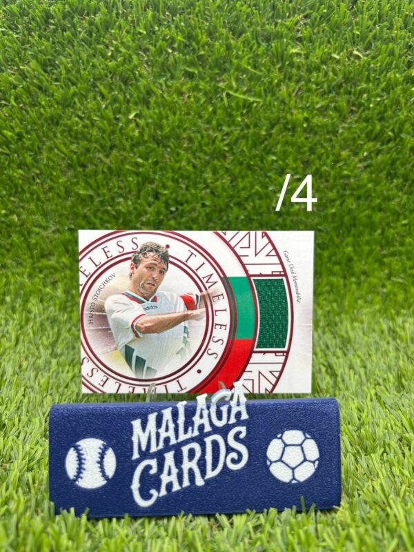 Hristo Stoichkov - Futera Timeless 2023 - Patch Match-Worn /4