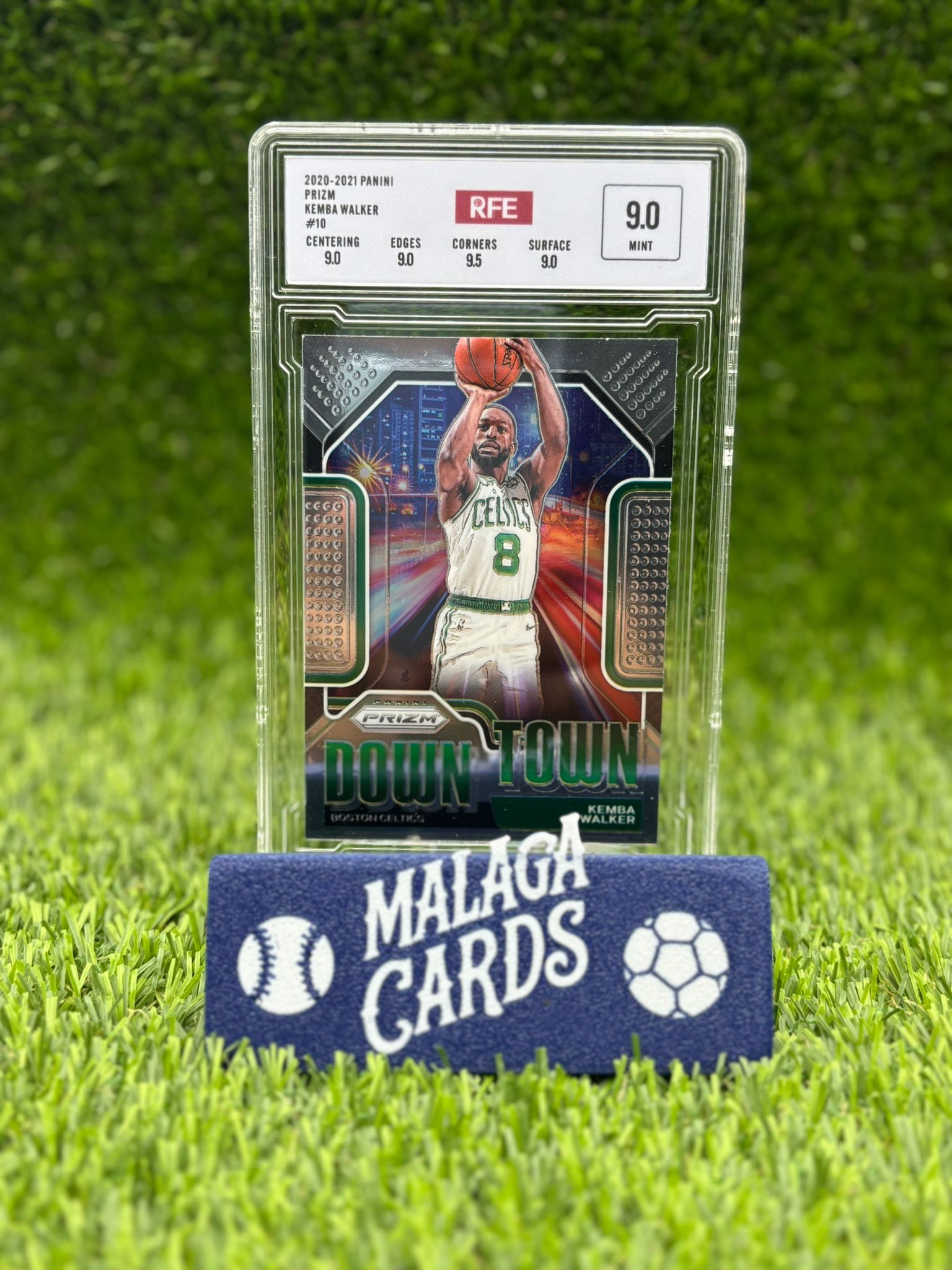 Kemba Walker - Panini Prizm 2020-21 Downtown - RFE 9.0 Mint - Imagen 3