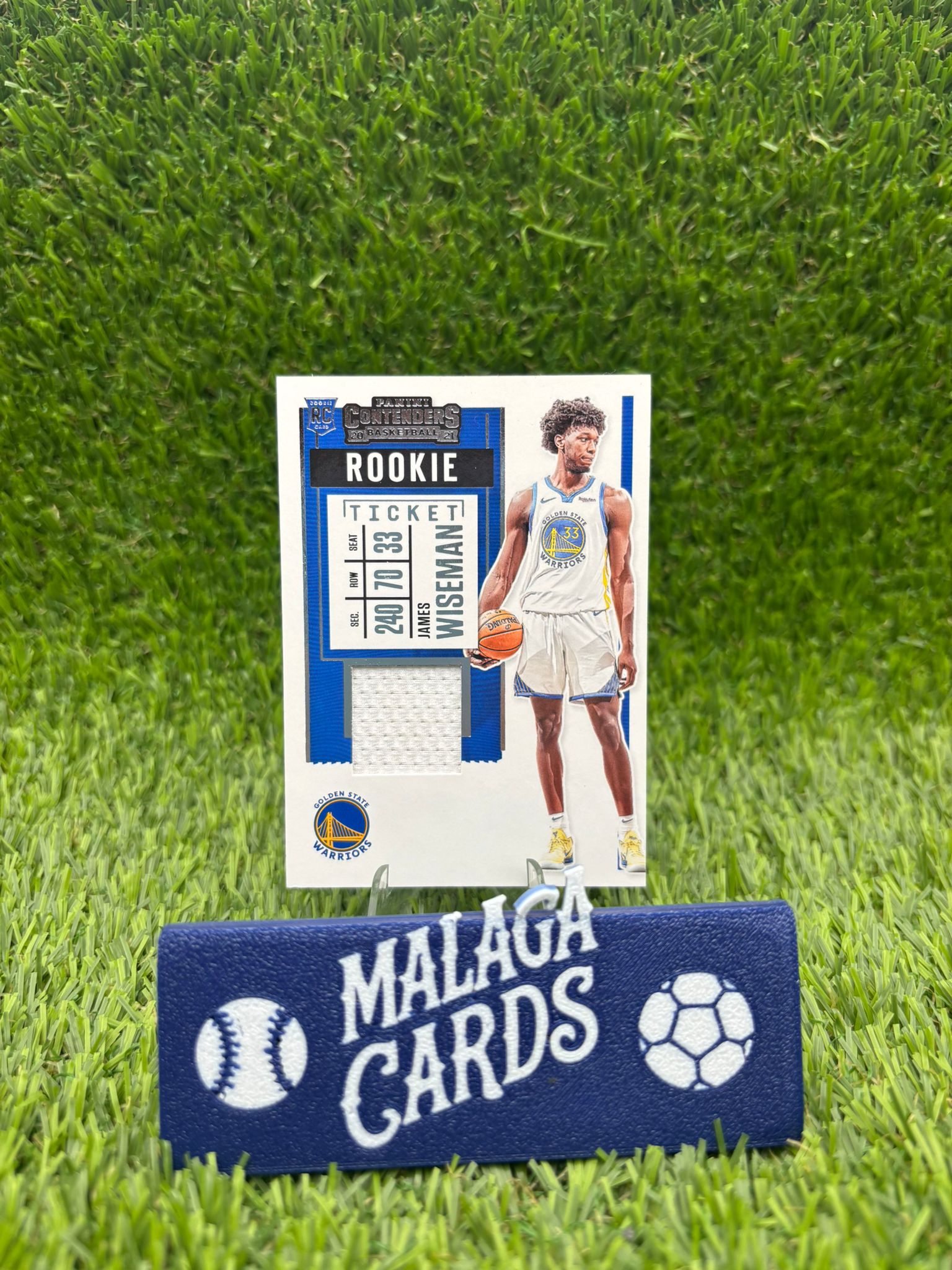 James Wiseman - Panini Contenders 2020-21 - Rookie Patch
