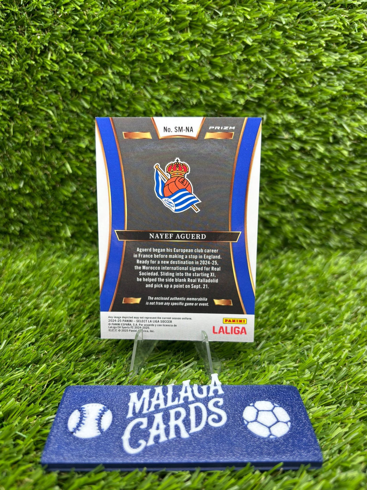 Nayef Aguerd - Panini Select La Liga 2024-25 - Patch - Imagen 2