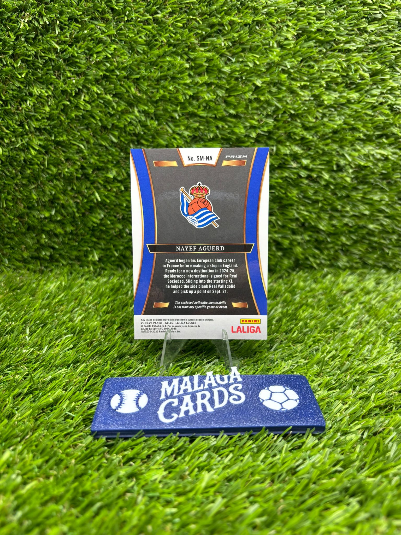 Nayef Aguerd - Panini Select La Liga 2024-25 - Patch - Imagen 4