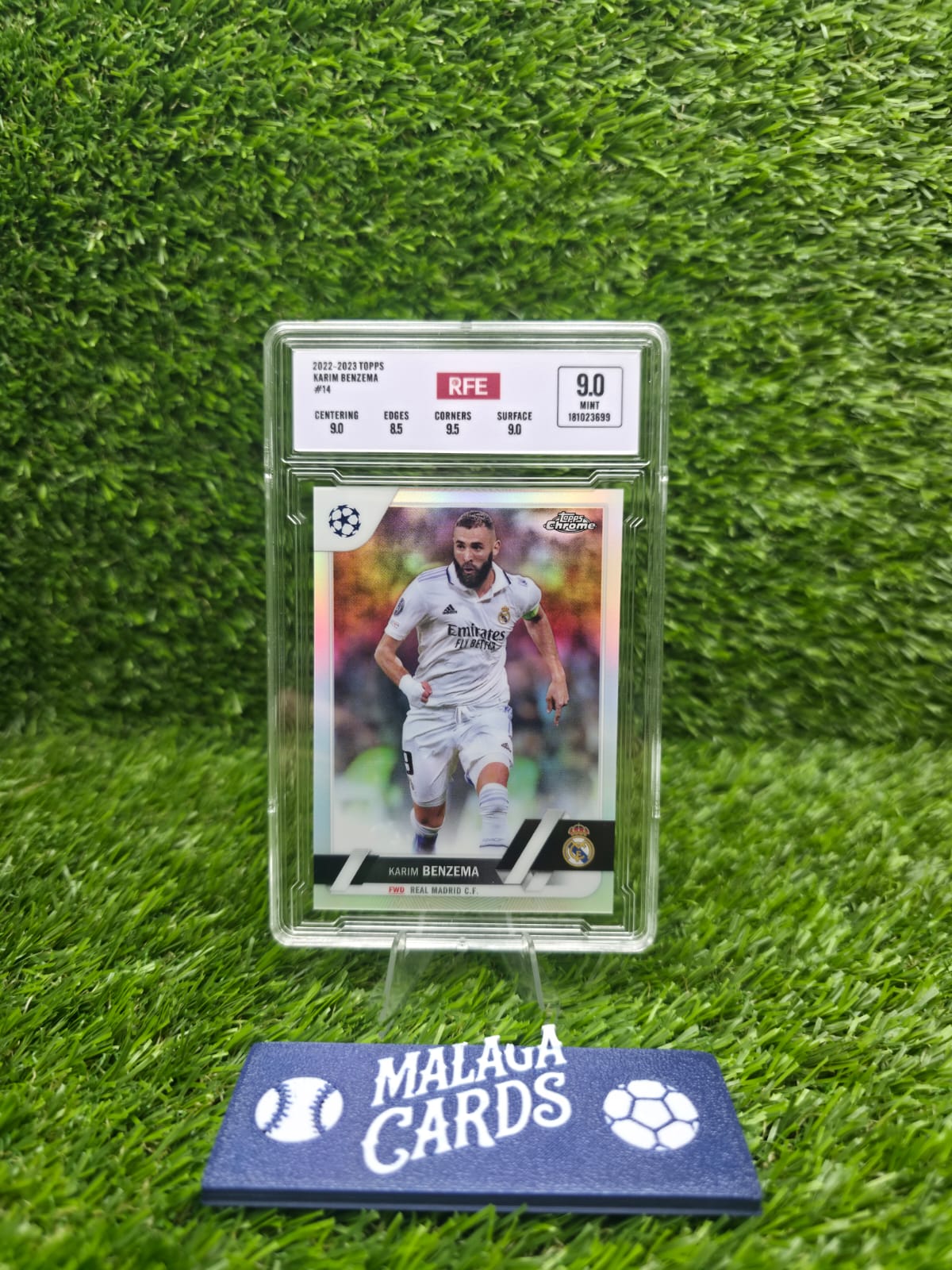 Karim Benzema - Topps Chrome UCC 2022-23