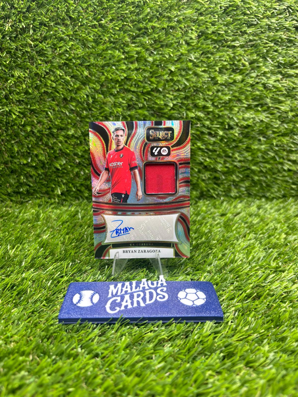 Bryan Zaragoza – Panini Select 2024-25 – Patch + Autógrafo - Imagen 3