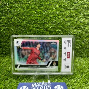 Thibaut Courtois - Topps Chrome 2022-23 - Gradeada RFE 9