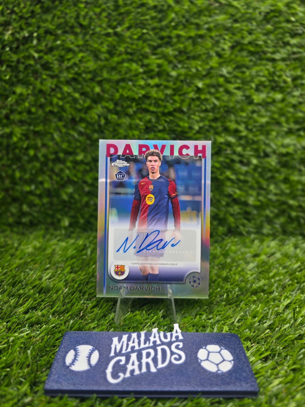 Noah Darvich - Topps Chrome UCC 2024-25 - Autógrafo