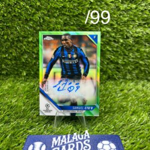 Samuel Eto’o - Topps Chrome UEFA Champions League 2021-22 - Autógrafo /99
