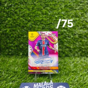 Fabián Ruiz - Topps Finest UEFA 2024-25 - Autógrafo /75