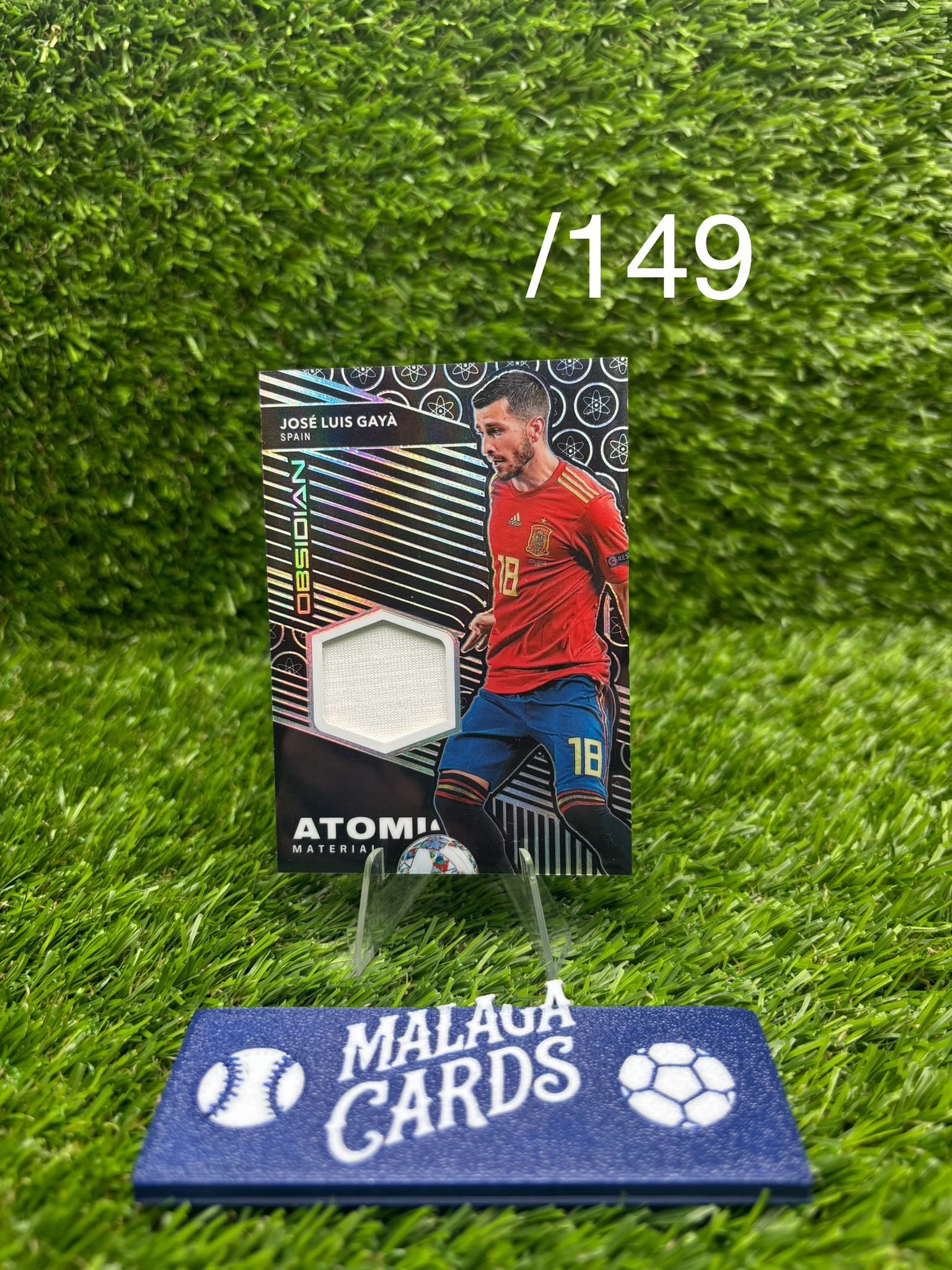José Luis Gayà - Panini Obsidian 2019-20 - Atomic Materials Patch /149