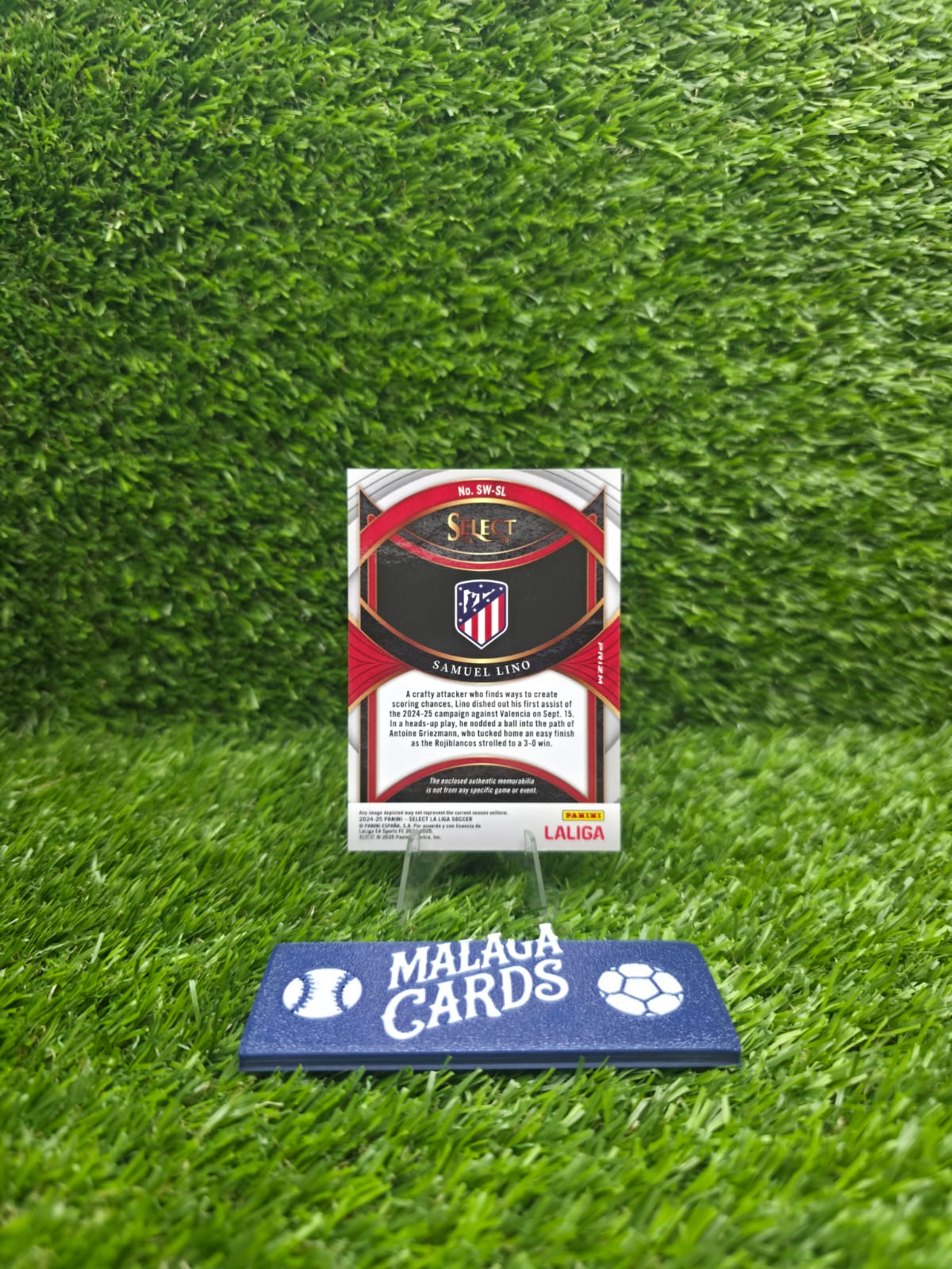 Samuel Lino - Panini Select LaLiga 2024-25 - Patch - Imagen 4