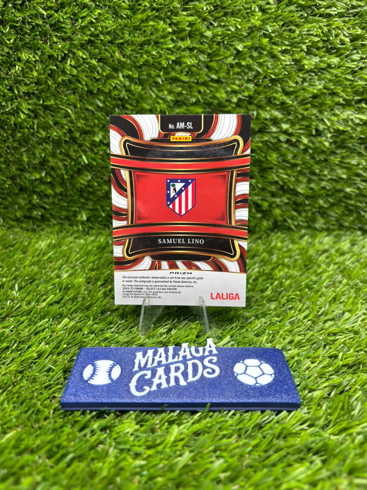 Samuel Lino - Panini Select La Liga 2024-25 - Auto Patch - Imagen 4