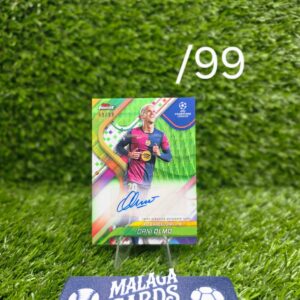 Dani Olmo - Topps Finest UEFA 2024-25 - Autógrafo /99