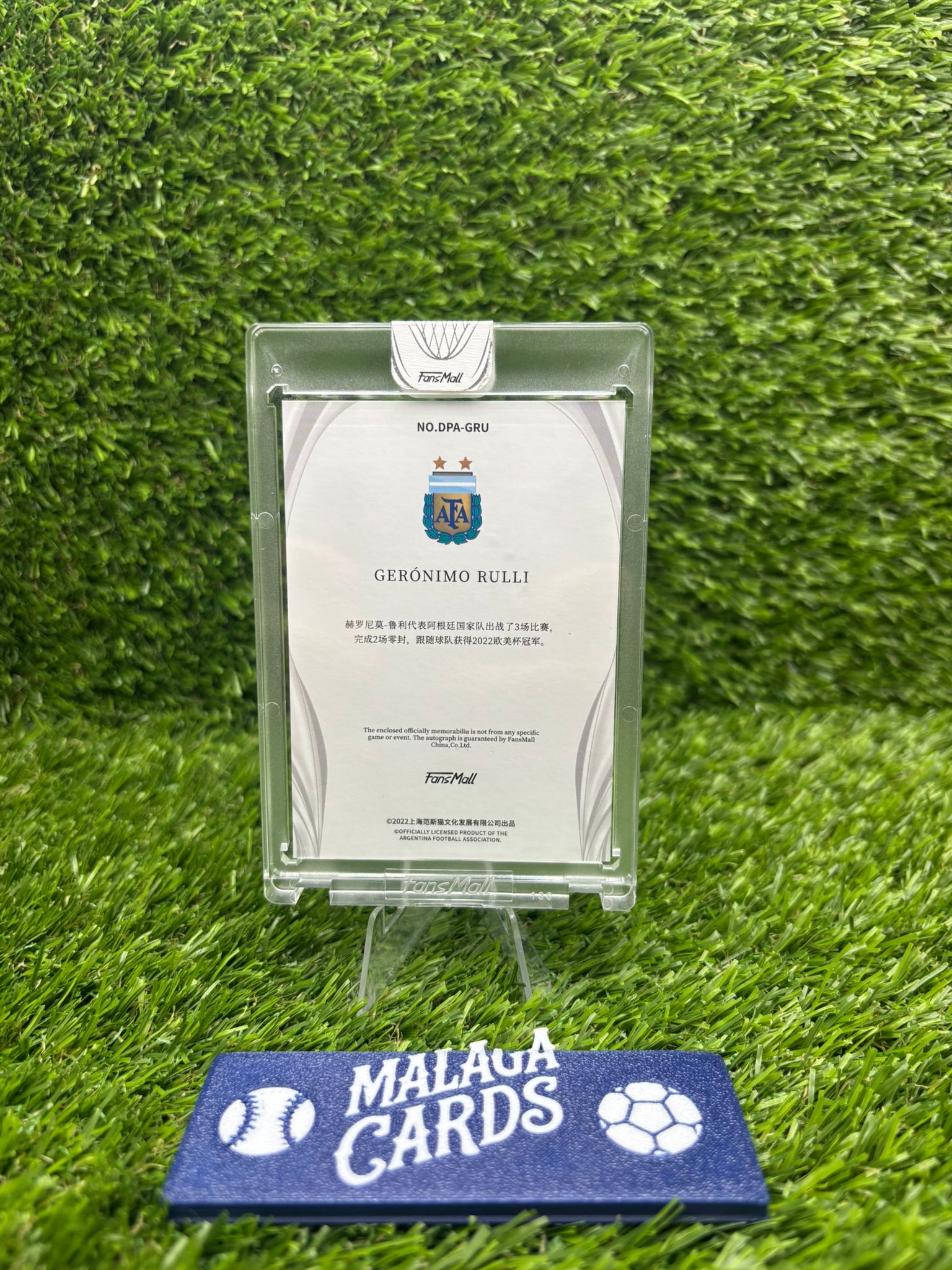 Gerónimo Rulli - FansMall Argentina 2022 - Soaring Auto Patch /36 - Imagen 2