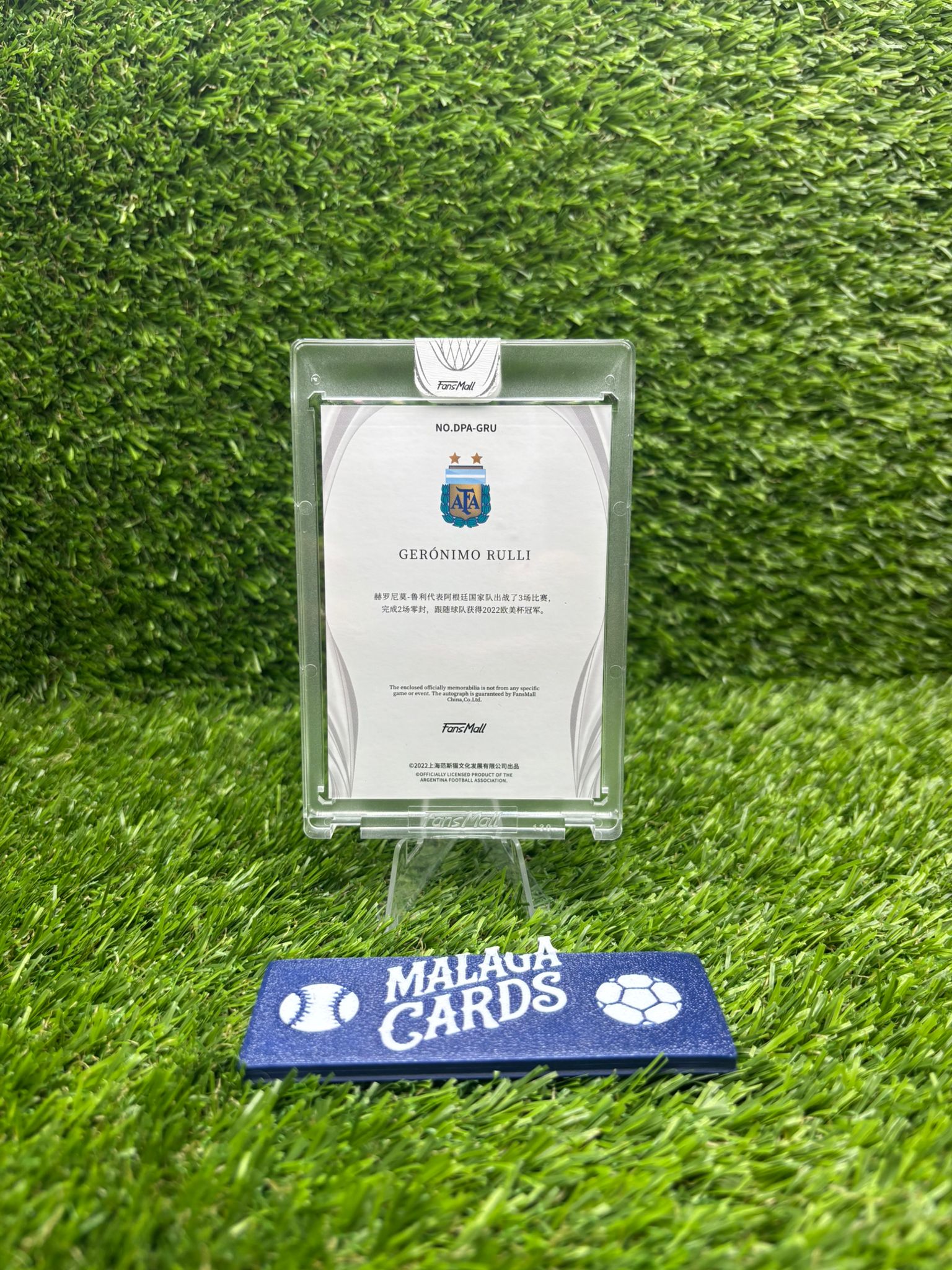 Gerónimo Rulli - FansMall Argentina 2022 - Soaring Auto Patch /36 - Imagen 4