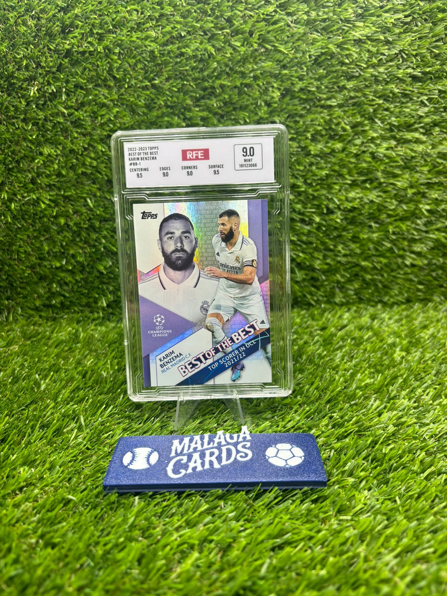 Karim Benzema - Topps UCC 2022-23 - Best of the Best - Imagen 3