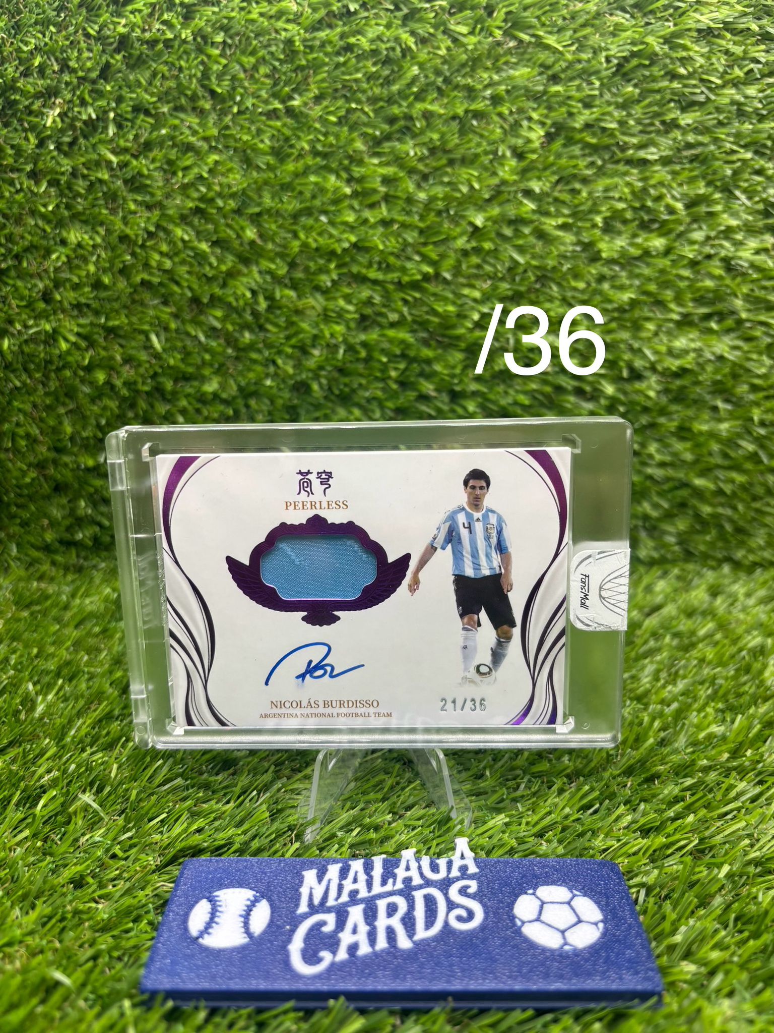 Nicolás Burdisso - FansMall Argentina 2022 - Patch & Autograph /36