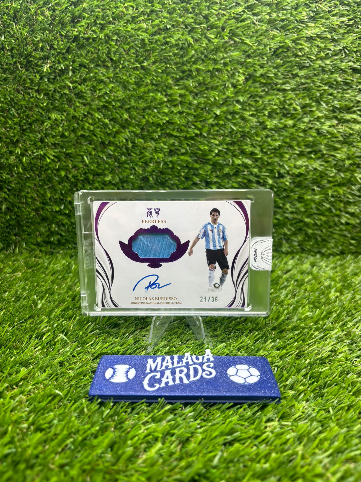 Nicolás Burdisso - FansMall Argentina 2022 - Patch & Autograph /36 - Imagen 3