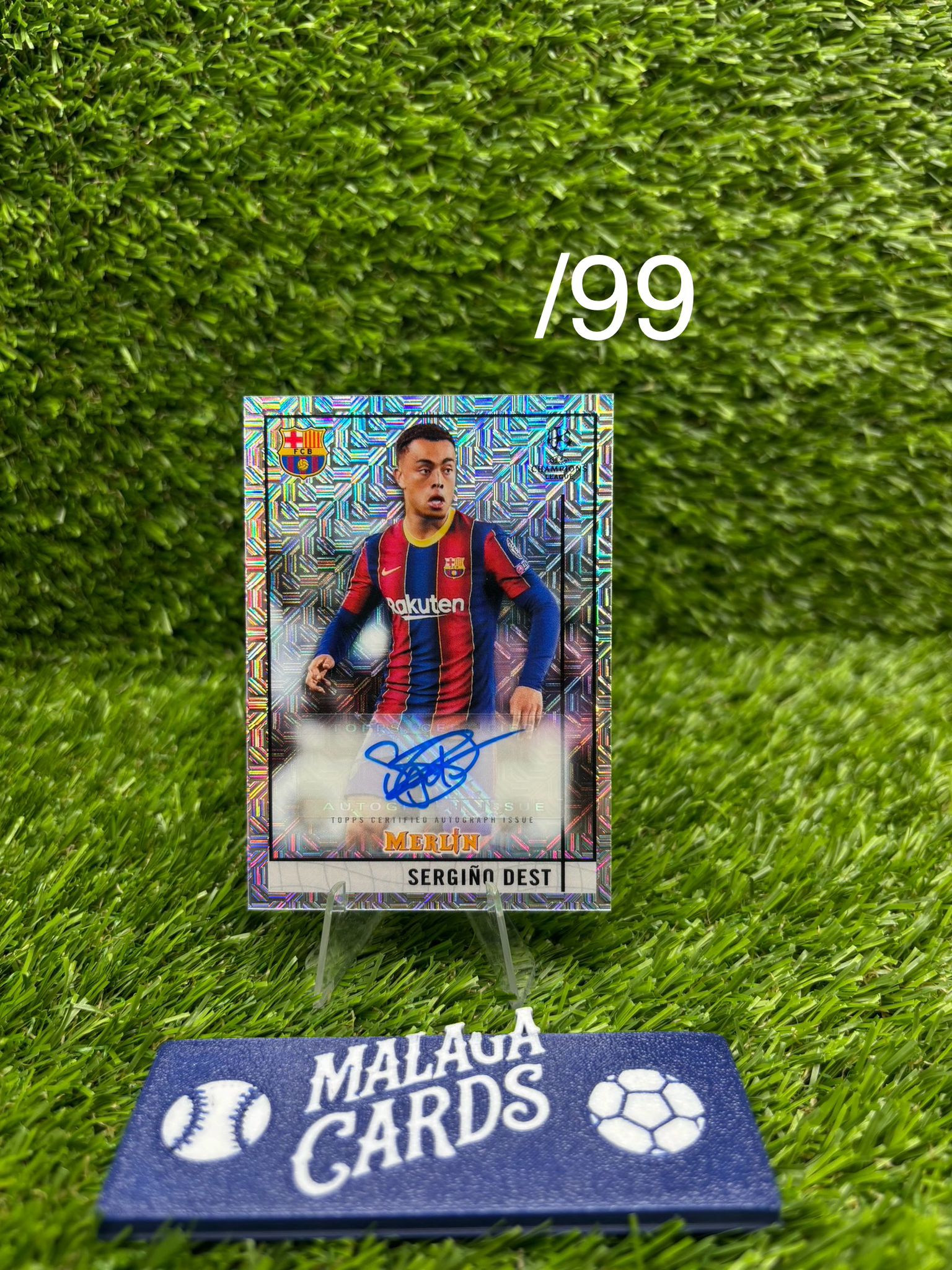 Sergiño Dest - Topps Merlin 2020-21 - Auto /99