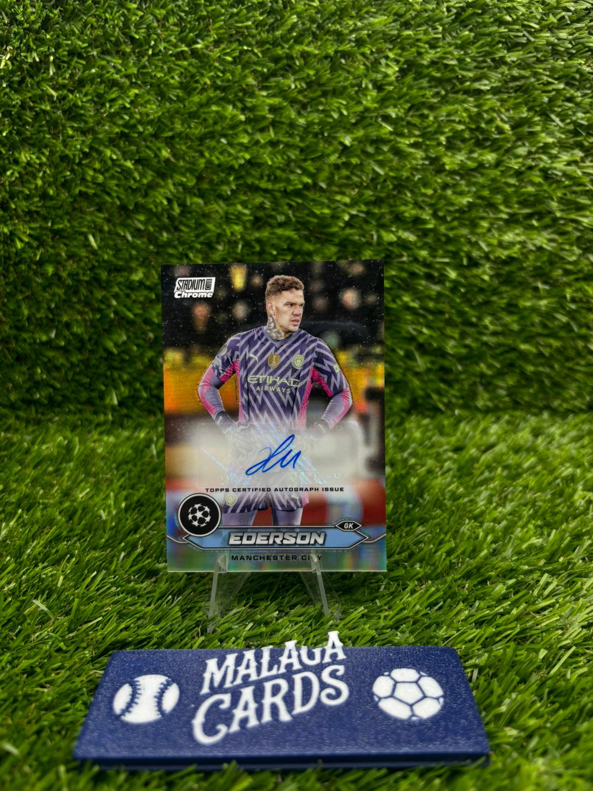 Ederson - Topps Stadium Chrome 2023-24 - Autograph
