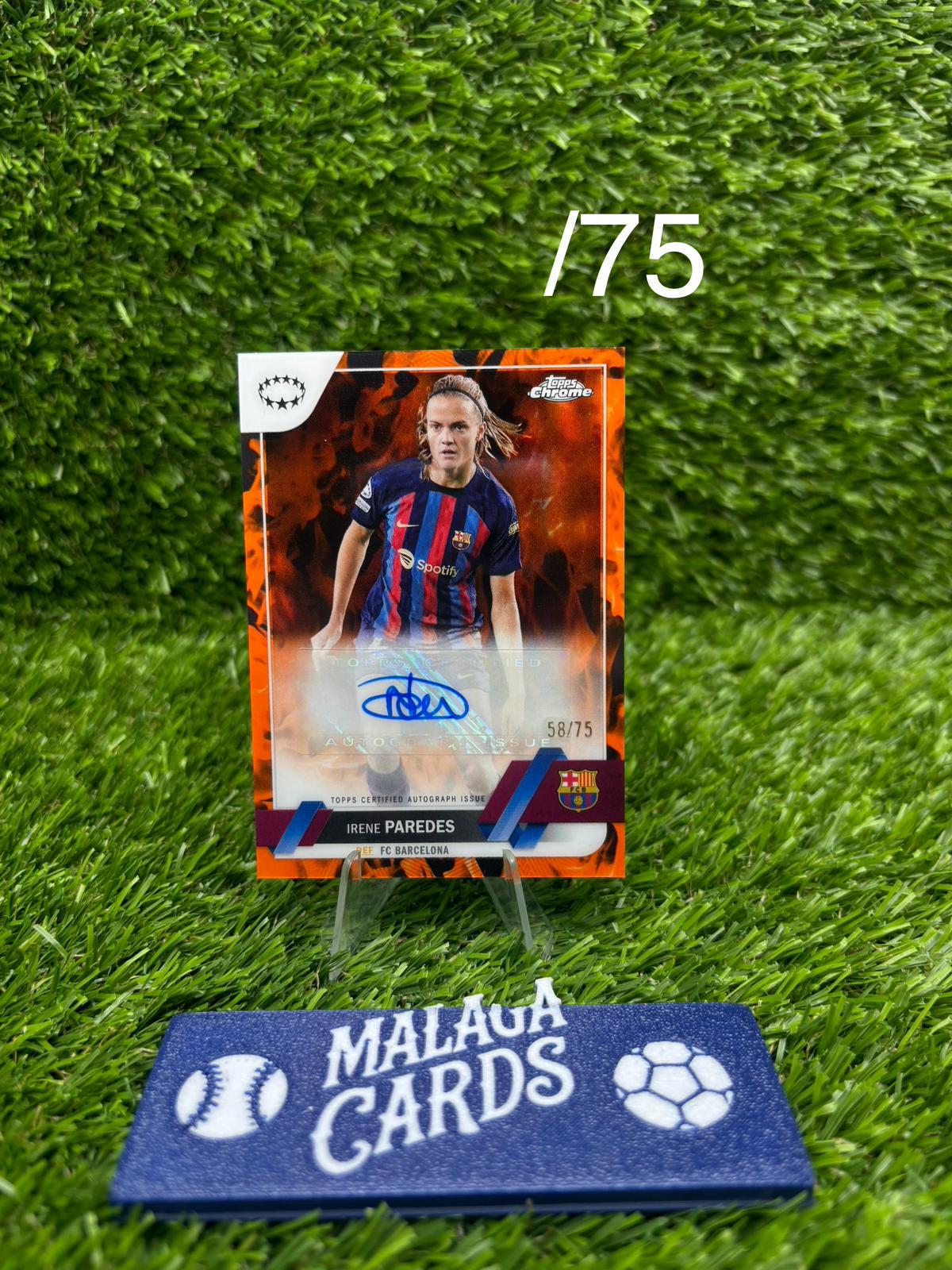 Irene Paredes - Topps Chrome 2022-23 - Autograph /75
