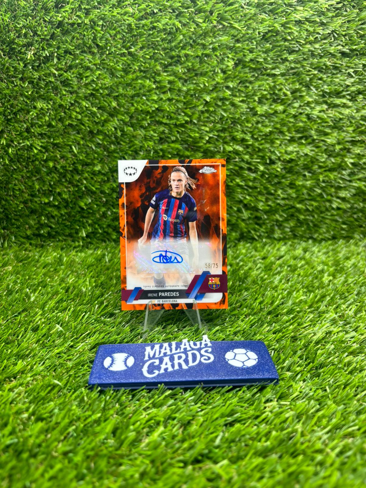Irene Paredes - Topps Chrome 2022-23 - Autograph /75 - Imagen 3