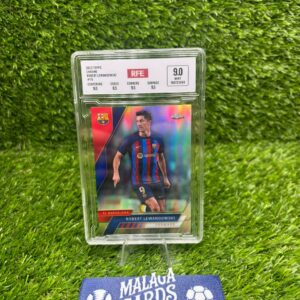Robert Lewandowski - Topps Chrome Team Set FC Barcelona 2023 (Grade RFE 9.0)