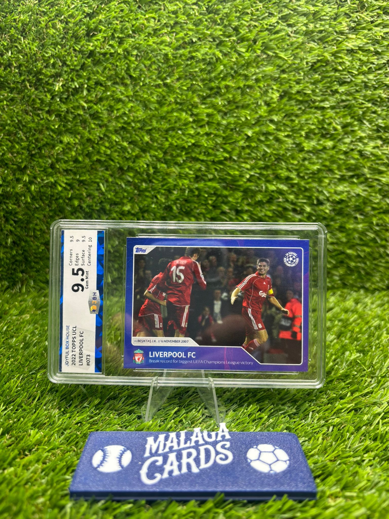 Liverpool FC - Topps UCL 2022 - Joyful Box House (Grade JBH 9.5)