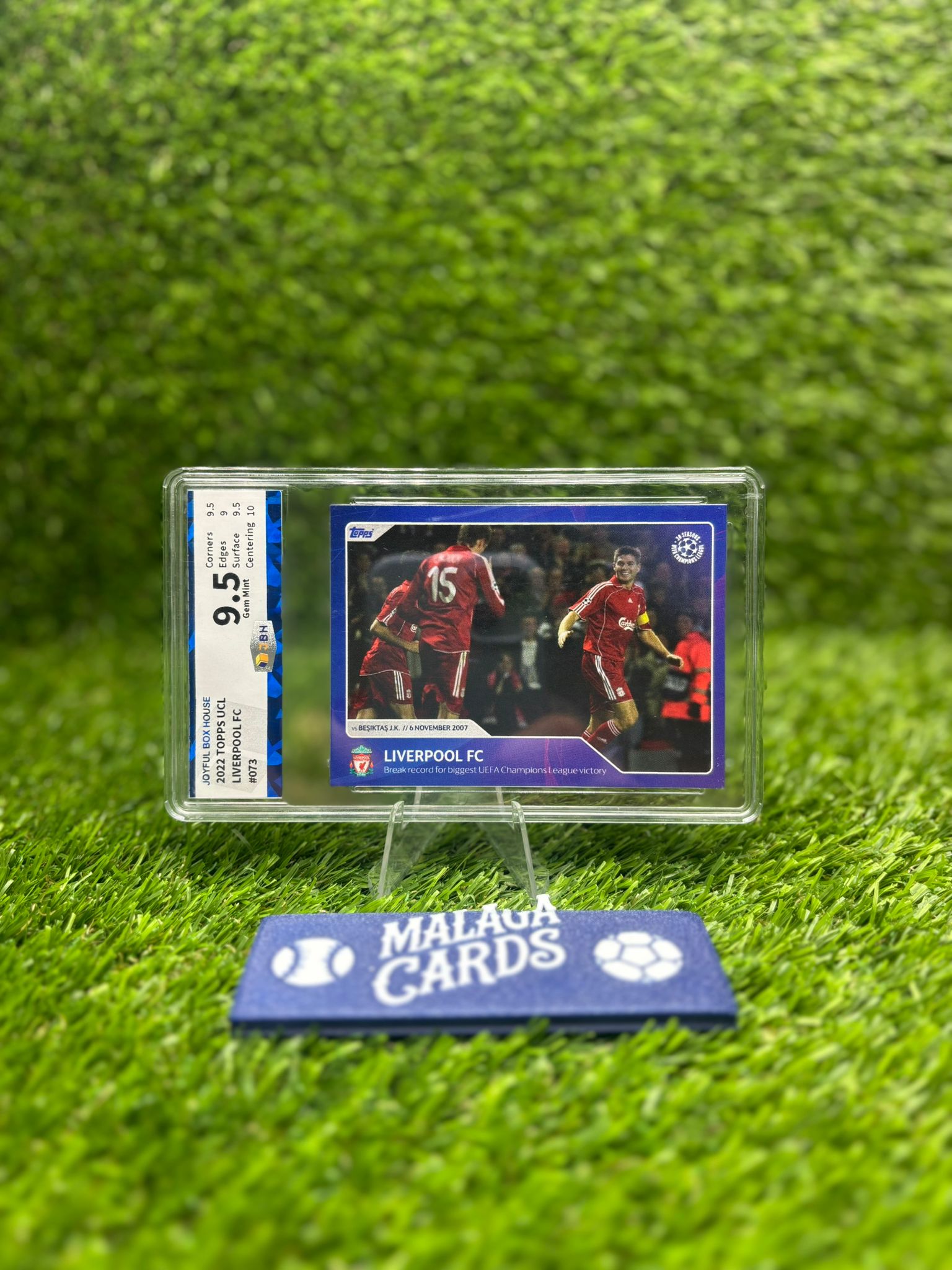 Liverpool FC - Topps UCL 2022 - Joyful Box House (Grade JBH 9.5) - Imagen 3